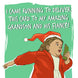 I Came Running To Deliver This Card To My Amazing Grandson And His Fiance Christmas Card