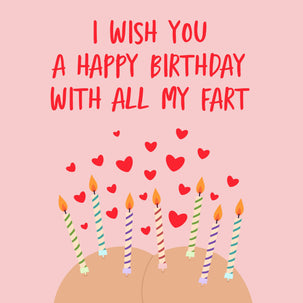 Birthday Farts Card