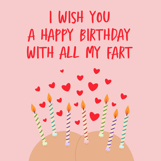 Birthday Farts Card
