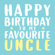 Favourite Uncle Card