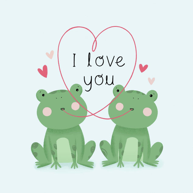 I Love You Frogs - 1