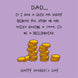 If I Had A Quid Father's Day Card