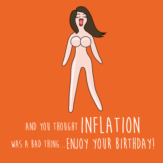 Inflation Birthday Card