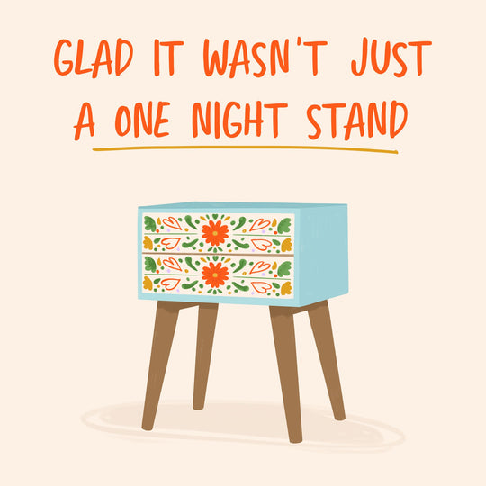 One Night Stand Card