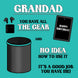Grandad - All The Gear Card
