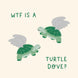 WTF Is A Turtle Dove Christmas Card