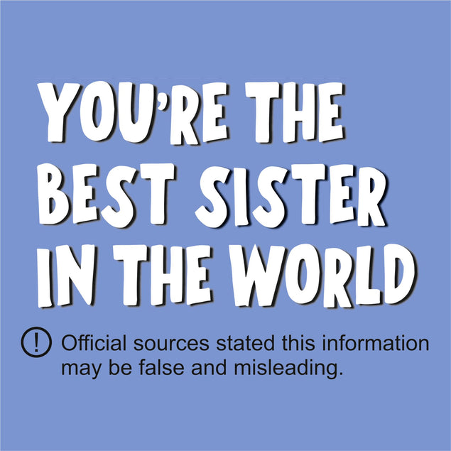 Official Sources Stated This Information May Be False And Misleading Card