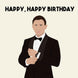 James Bond Birthday Card