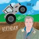 Tracktor Wheelie Great Birthday Card