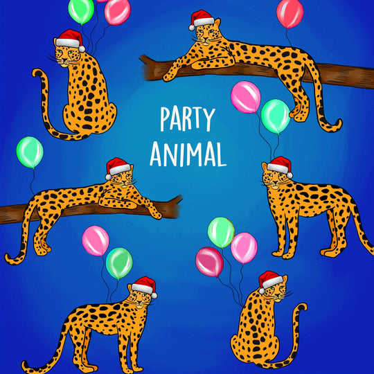 Christmas Party Animal Card