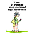 Happy 65th Birthday Old Friend Card Seo_For Female Friend Milestone Age_65th Birthday