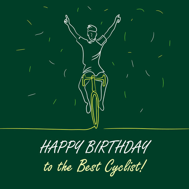 Happy Birthday To The Best Cyclist Theme_Cycling