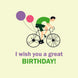 Happy Birthday To Cyclist