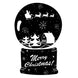 Snow Ball Merry Christmas Card