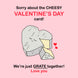 Sorry About The Cheesy Valentine's Day Card