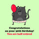 Happy Birthday Half Retired Card