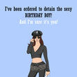 Happy Birthday Sexy Boy Style_Funny Recipient_For Him