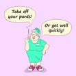 Funny Nurse Get Well Soon Card Occasion_Get Well Soon Style_Funny