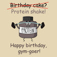 Gym-Goer Happy Birthday Card Seo_Gym