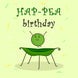 Hap-pea Birthday Cute Green Pea
