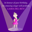Lama Del Rey Happy Birthday Card Seo_Llama Occasion_Birthday