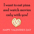 I Want To Eat Pizza With You Valentine's Card Season_Valentine’s Day, Seo_Kiss Day, for partner