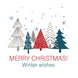 Merry Christmas Winter Woodland Card