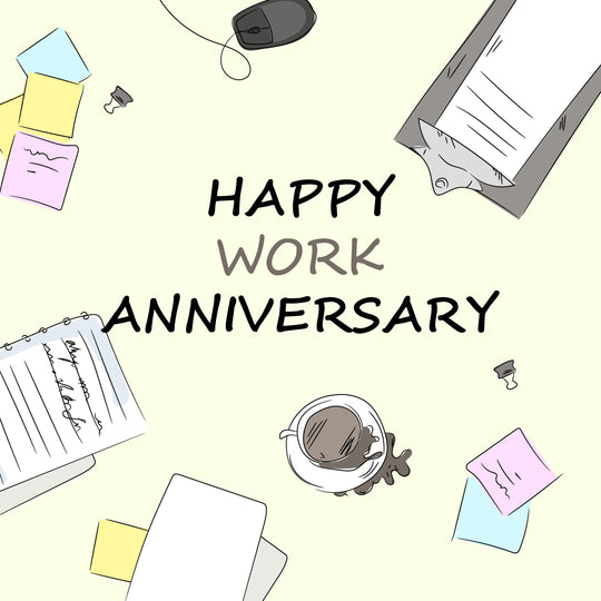 Happy Work Anniversary Card