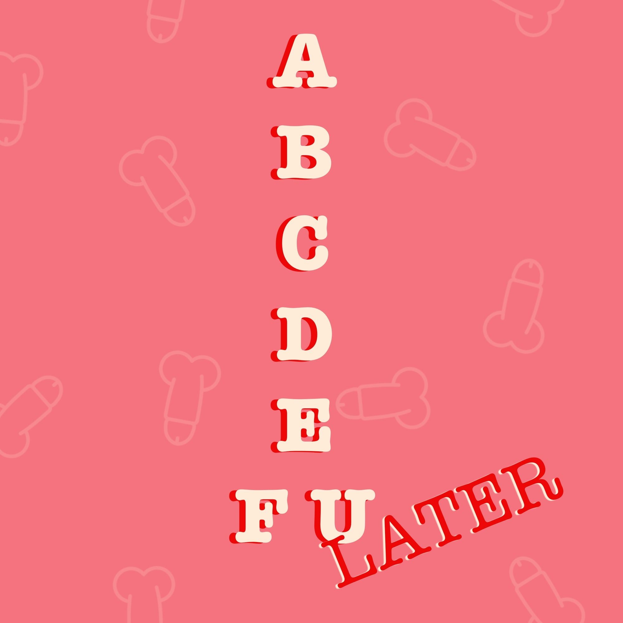 Fa Pattern Later F U Later Card – Boomf