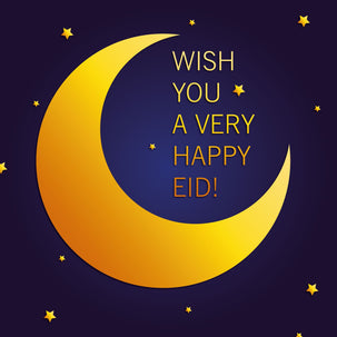 Wish You  A Very Happy Eid! Card