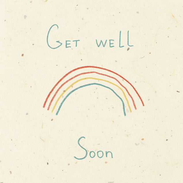 Get Well Rainbow Card
