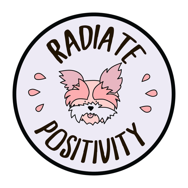 Radiate Positivity Yorkshire Terrier Card