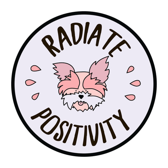 Radiate Positivity Yorkshire Terrier Card