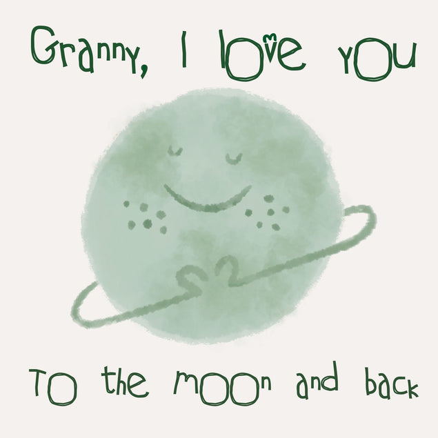 Granny, I Love You Card