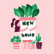 Home plants Card