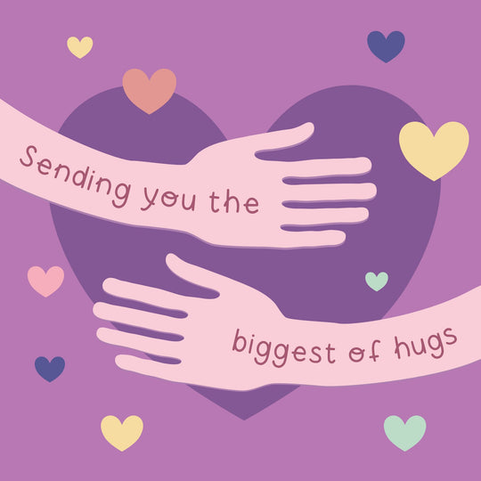 Sending The Biggest Of Hugs Card