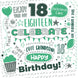 Happy 18th Birthday Cute Grandson Birthday Tokens Card
