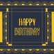 Art Deco Happy Birthday Card