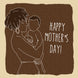 Happy Mother's Day Brown Card