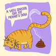A Very Special Gift Cat Poop Mother's Day Card Season_Mother’s Day, Sender_From Cat, Seo_For Cat Mum Mom