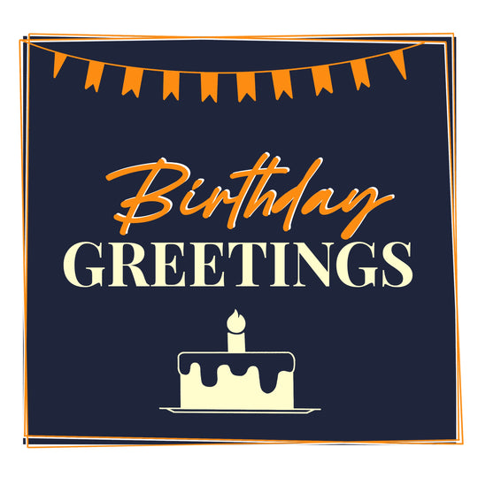 Birthday Greetings Cake