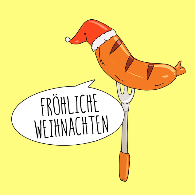 Merry Christmas Sausage Seo_German
