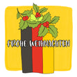 Merry Christmas German Flag Colors Seo_German