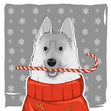 Merry Christmas German Shepherd With Candy Season_Christmas Seo_German Shepherd