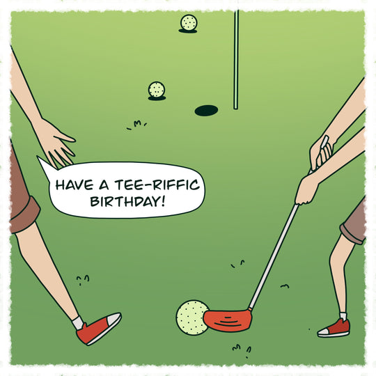 Happy Tee-riffic Birthday Card