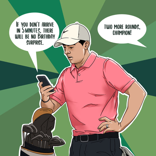 Happy Birthday Golf Champion