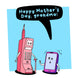 Two Phones Happy Mother's Day Grandma Card