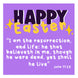 Shall He Live Easter Card
