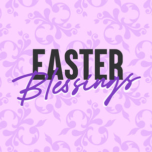 Easter Blessings Purple Card Season_Easter Seo_Christian