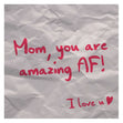 Mom, You Are Amazing AF Mother's Day Card Season_Mother’s Day, Style_Rude